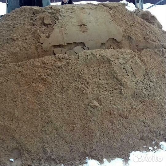 Песок строительный в наличии