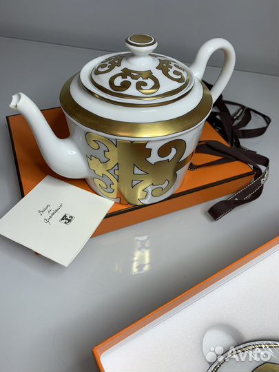 Посуда Hermes редкая расцветка оригинал