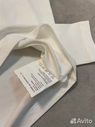 Лонгслив comme des garcons play