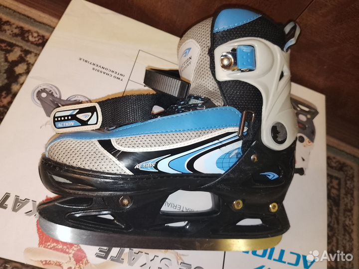 Коньки ролики 2 в 1