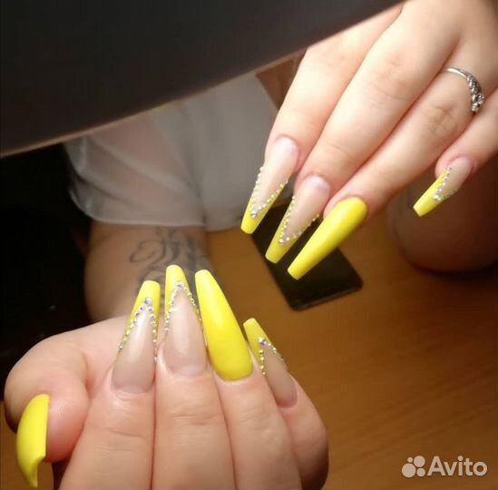 Наращивание ногтей Акрилом (CND)