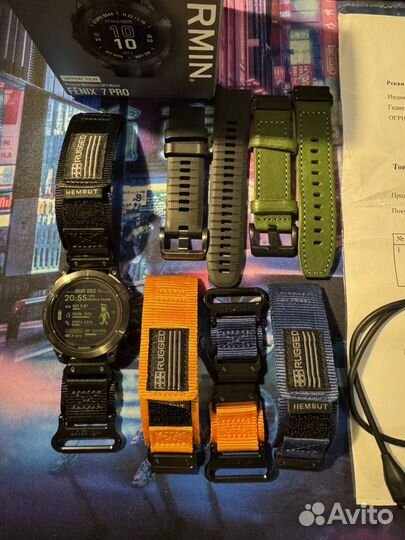 Garmin Fenix 7 pro Sapphire Solar