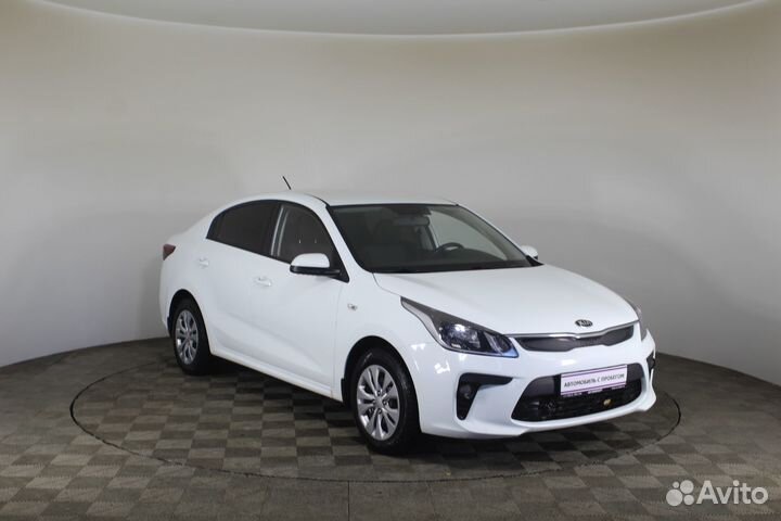 Kia Rio 1.6 МТ, 2017, 95 001 км
