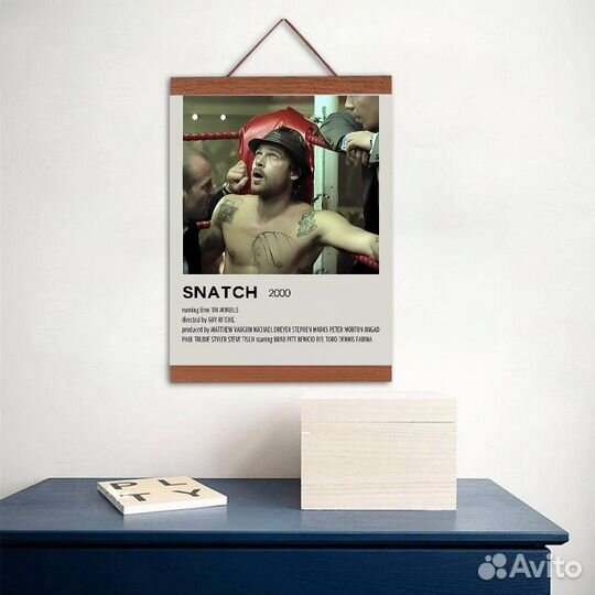 Постер Snatch в магнитной рамке (50х70)