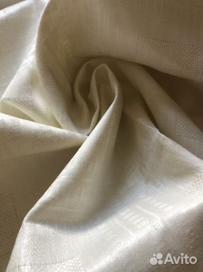 Отрез льна жаккард