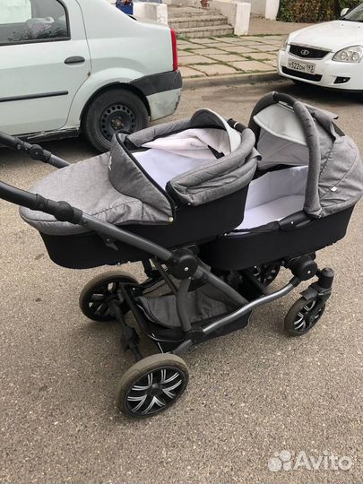 Коляска для двойни 2 в 1