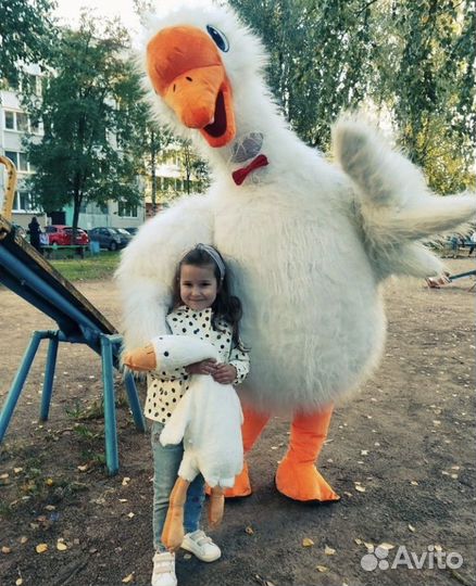 Гусь обнимусь ростовая кукла