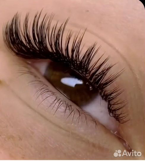 Наращивание ресниц на дому