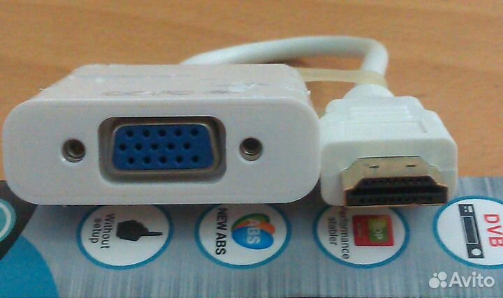Цифровой телевизор из монитора-переходник hdmi-VGA