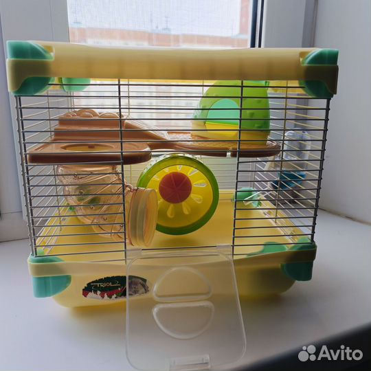 Клетка для хомячка. Внутри рум-тур)