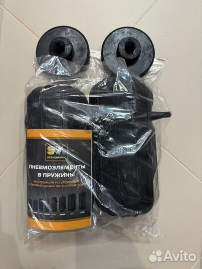 Пневмобаллоны в пружины