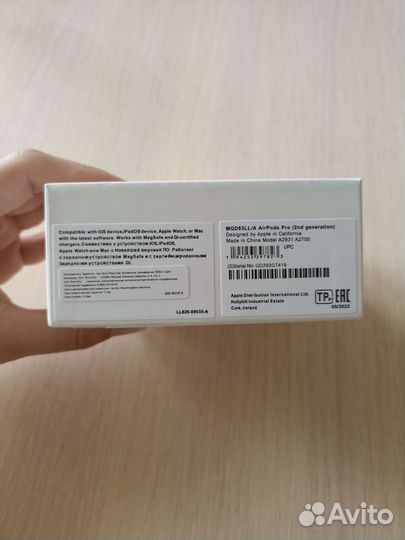 Наушники оригинальные airpods