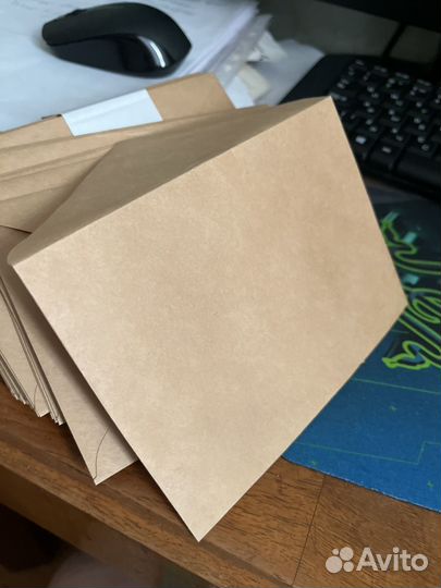 Крафт конверт 10*15