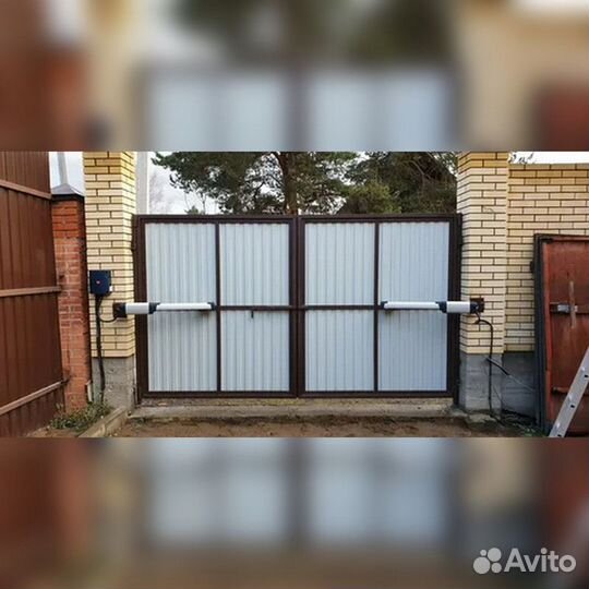 Автоматика для ворот и роллет / Монтаж Установка