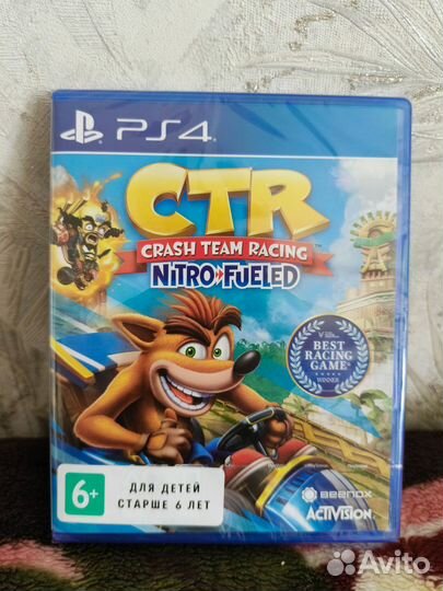 Crash Team racing nitro fueled ps4 новая