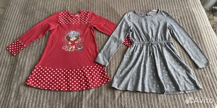 Детские вещи пакетом для девочек на рост 122-140