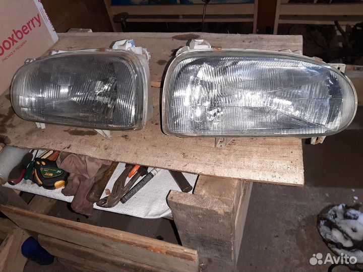Фольцваген гольф 3 фара левая правая цена за шт