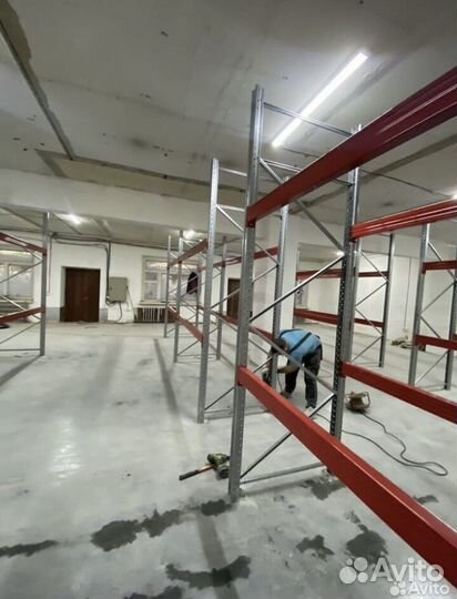 Стеллажи металлические