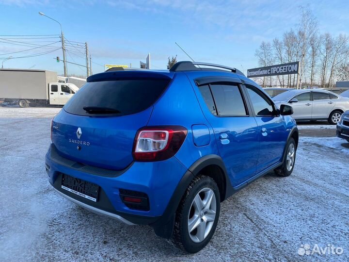 Renault Sandero Stepway 1.6 МТ, 2017, 130 040 км