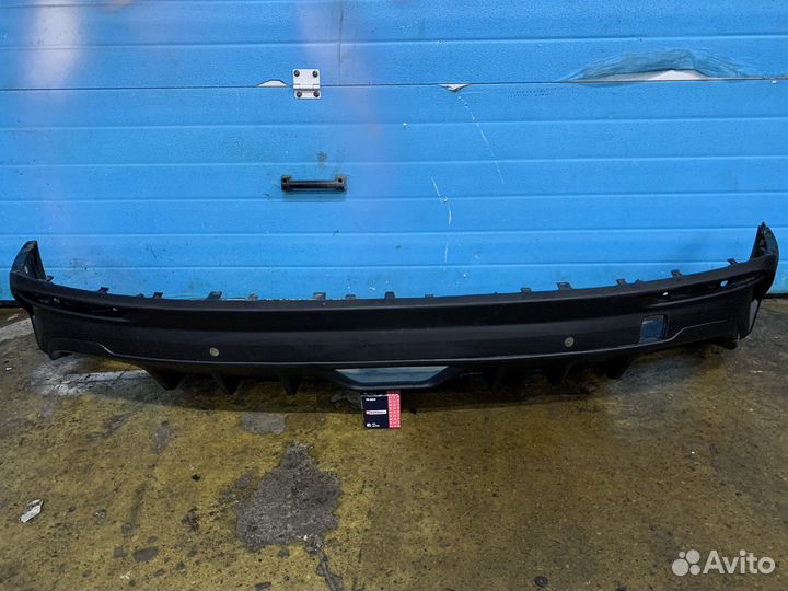 Юбка заднего бампера geely coolray