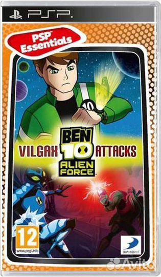 Ben 10: Alien Force Vilgax Attacks PSP анг. б\у б