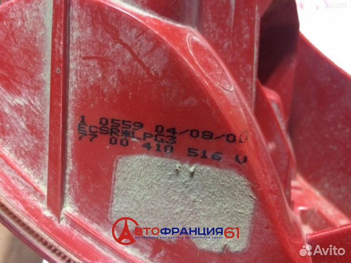 Фонарь задний, 7700410518 renault clio 2, 3026603