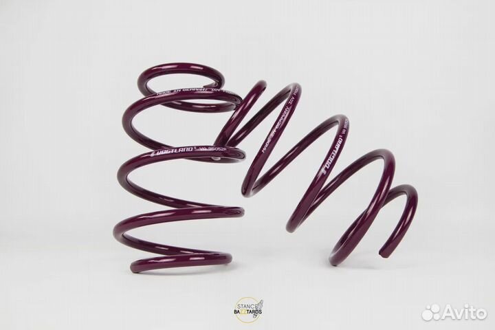 Пружины Vogtland с занижением Renault Scenic 2