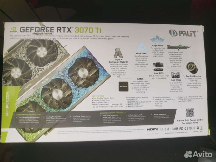 Видеокарта rtx 3070 ti