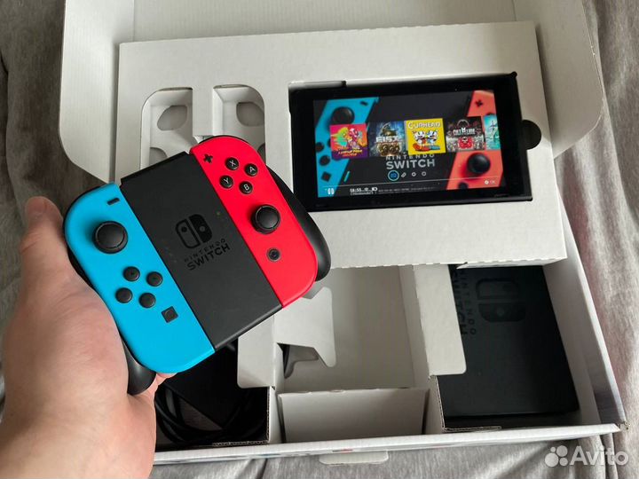 Nintendo Switch Прошитая + 397 игр для Сергея