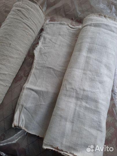 Ткань домотканая старинная