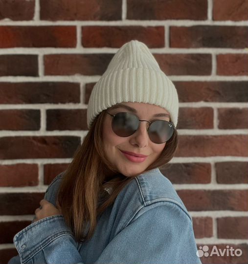 Шапка бини тыковка женская новая