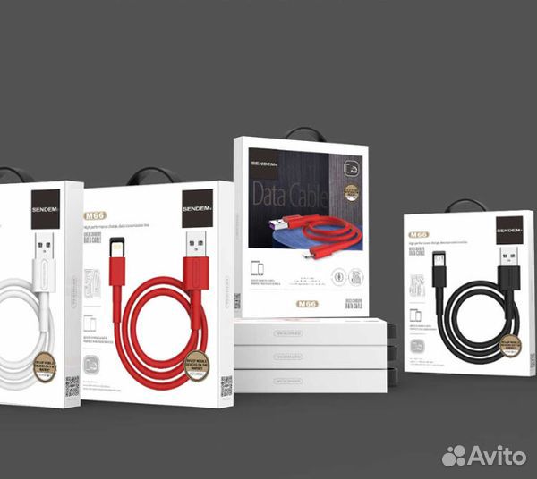 Кабель microUSB (5A) (M66) черный