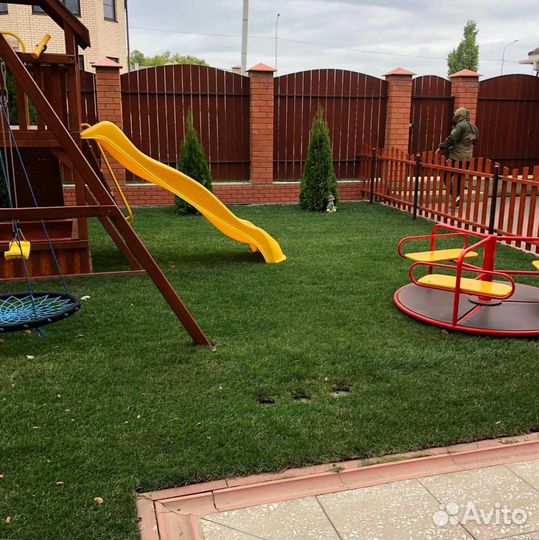 Рулонный газон