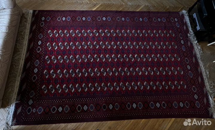 Туркменский шерстяной ковер