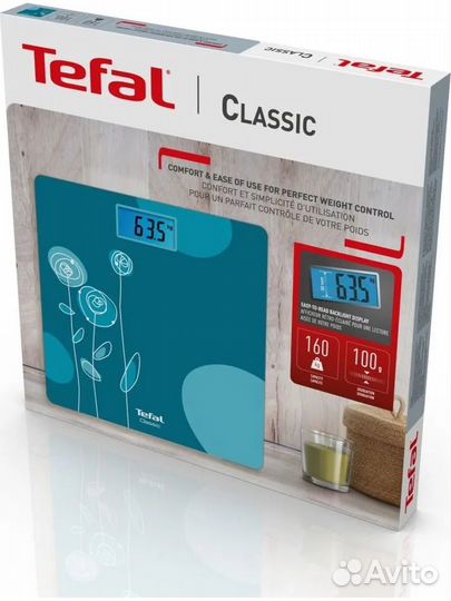 Весы электронные напольные tefal PP1533V0