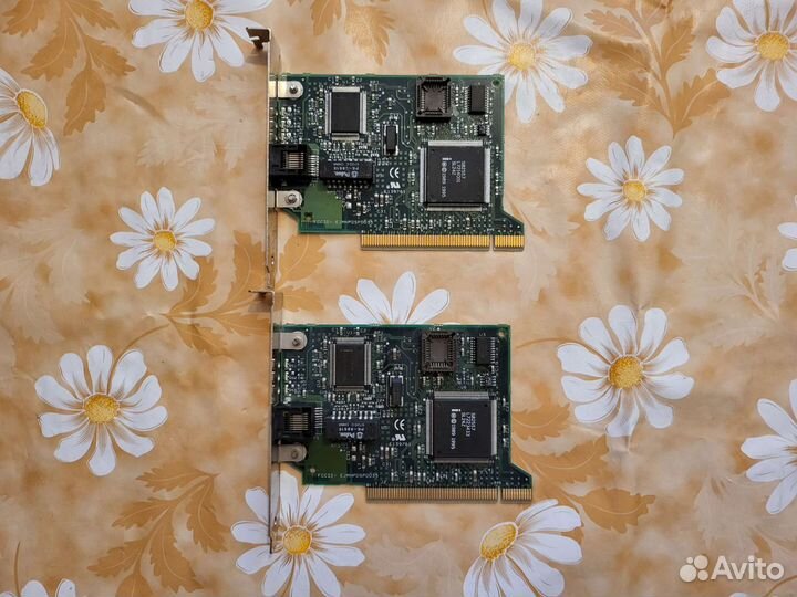 Новые Ретро PCI Сетевые карты 100mbps 3Com и Intel