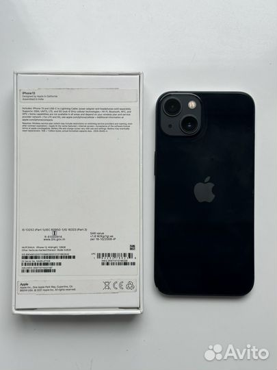 iPhone 13, 128 ГБ