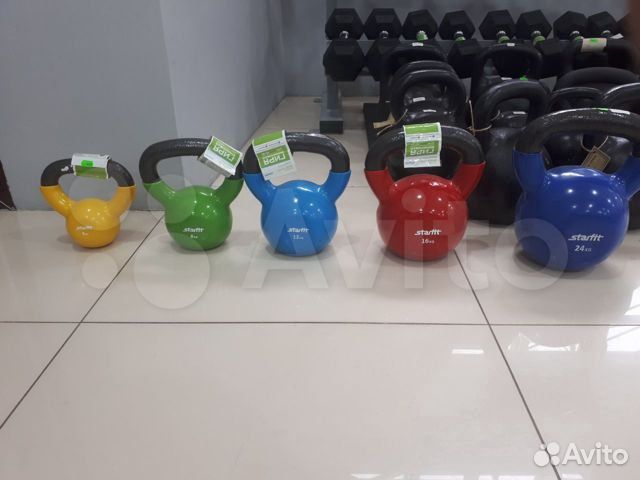 Гиря виниловая