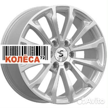 Skad кр006 8.5x20 6x139,7 ET33 Dia100.1 Silver