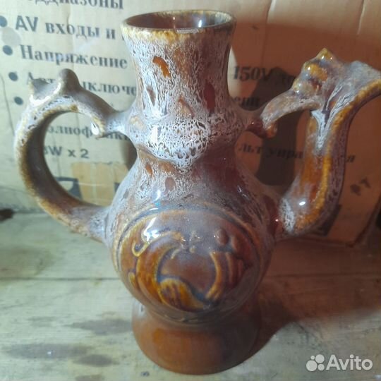 Глиняный кувшин Советской эпохи, Жар-птица