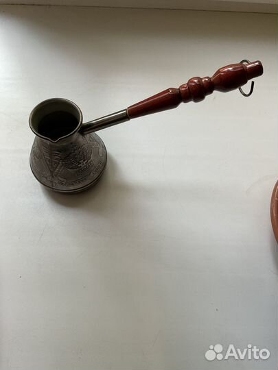 Турка медная для кофе (джезва)