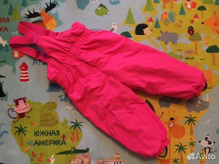 Зимний полукомбинезон для девочки