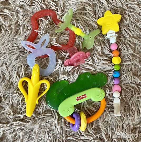 Грызунки, умный телефон, погремушки