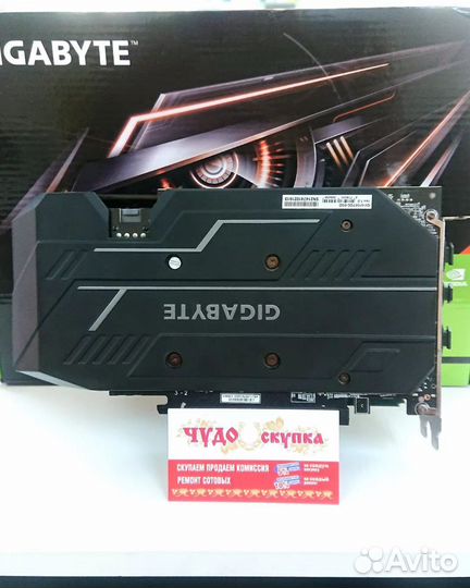 Видеокарта Gigabyte nvidia GeForce GTX 1660 Ti 6Gb