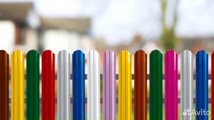 Металлический Евроштакетник Для Фасада Дома и Дачи