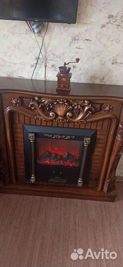 Камин электрический бу