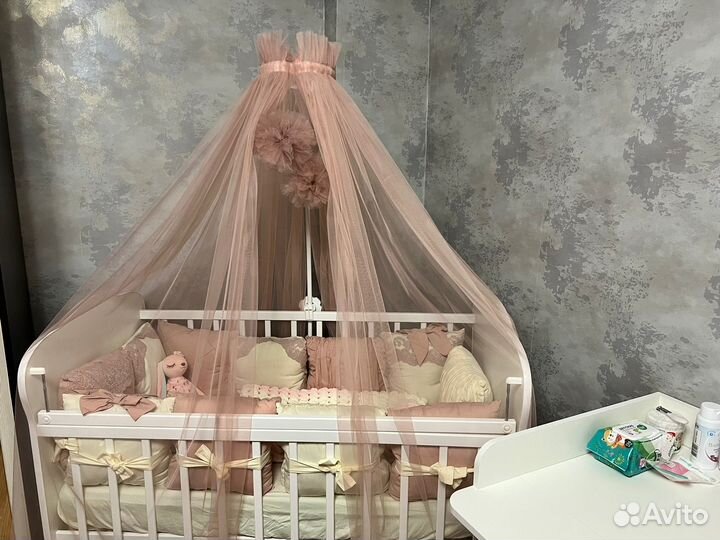 Бортики в детскую кроватку