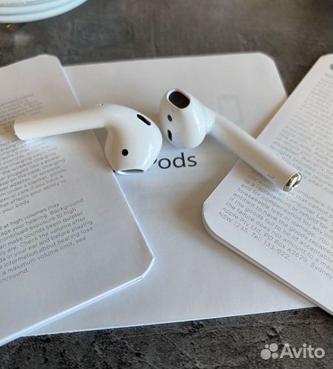 Беспроводные наушники apple airpods 2