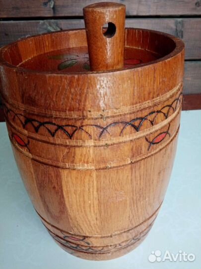 Боченок деревянный