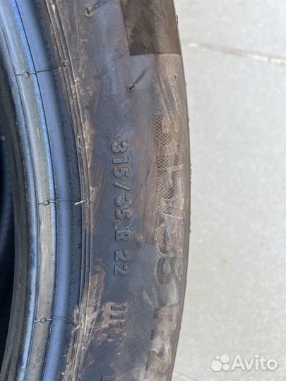 Continental PremiumContact 6 SSR 315/35 R22